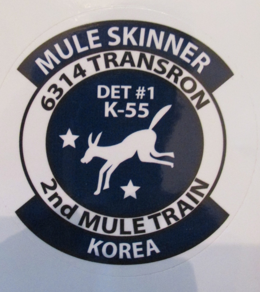  This was Hammond's outfit in the Philippines--the 6314 Transportation Squadron--"The Mule Skinners." Photo provided